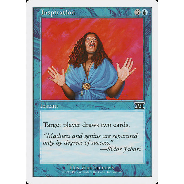 Magic: The Gathering Inspiration (076) Moderately Played