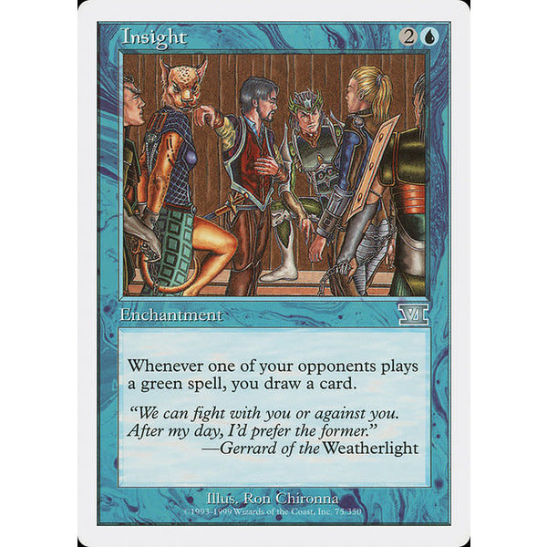 Magic: The Gathering Insight (075) Heavily Played