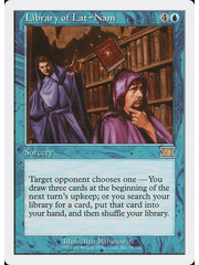 Magic: The Gathering Library of Lat-Nam (078) Heavily Played
