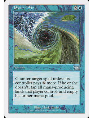 Magic: The Gathering Power Sink (087) Heavily Played