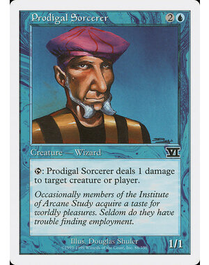 Magic: The Gathering Prodigal Sorcerer (088) Heavily Played