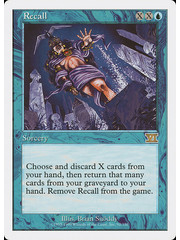 Magic: The Gathering Recall (092) Moderately Played
