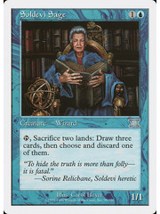 Magic: The Gathering Soldevi Sage (099) Heavily Played