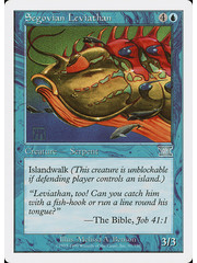 Magic: The Gathering Segovian Leviathan (097) Moderately Played