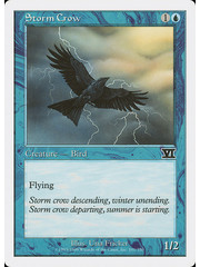 Magic: The Gathering Storm Crow (101) Heavily Played