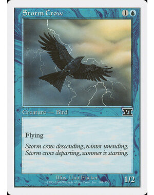 Magic: The Gathering Storm Crow (101) Heavily Played