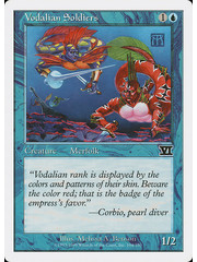 Magic: The Gathering Vodalian Soldiers (104) Moderately Played