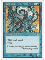 Magic: The Gathering Wall of Air (105) Moderately Played