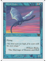 Magic: The Gathering Wind Drake (106) Heavily Played