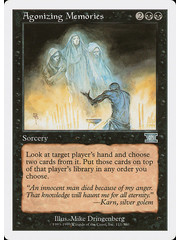 Magic: The Gathering Agonizing Memories (111) Heavily Played