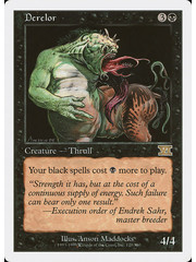 Magic: The Gathering Derelor (120) Heavily Played