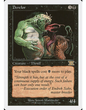 Magic: The Gathering Derelor (120) Heavily Played
