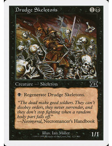 Magic: The Gathering Drudge Skeletons (123) Heavily Played