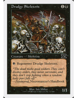 Magic: The Gathering Drudge Skeletons (123) Heavily Played