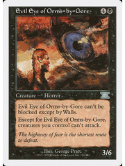 Magic: The Gathering Evil Eye of Orms-by-Gore (126) Heavily Played