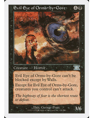 Magic: The Gathering Evil Eye of Orms-by-Gore (126) Heavily Played