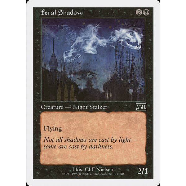 Magic: The Gathering Feral Shadow (131) Moderately Played