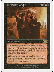 Magic: The Gathering Forbidden Crypt (132) Heavily Played