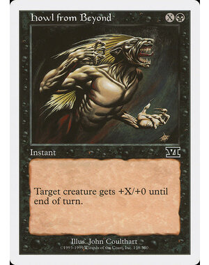 Magic: The Gathering Howl from Beyond (138) Moderately Played