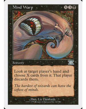 Magic: The Gathering Mind Warp (143) Moderately Played