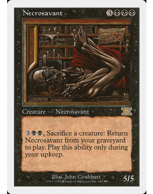 Magic: The Gathering Necrosavant (145) Moderately Played