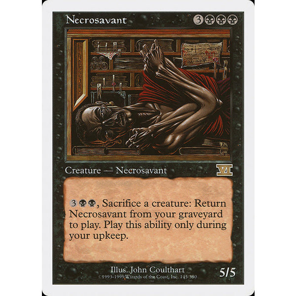 Magic: The Gathering Necrosavant (145) Moderately Played