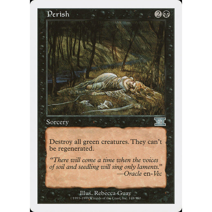 Magic: The Gathering Perish (148) Heavily Played