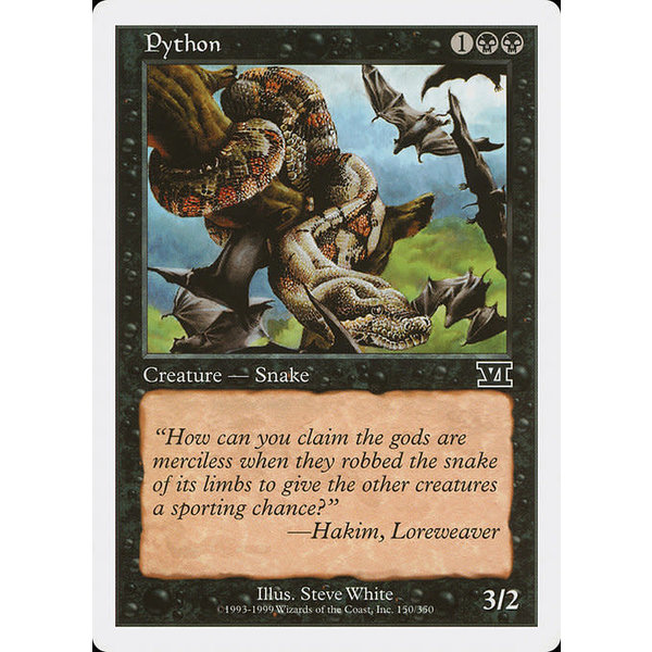 Magic: The Gathering Python (150) Heavily Played