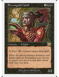 Magic: The Gathering Stromgald Cabal (157) Heavily Played