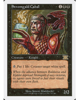 Magic: The Gathering Stromgald Cabal (157) Heavily Played