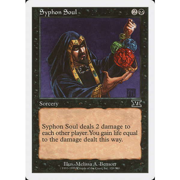 Magic: The Gathering Syphon Soul (159) Heavily Played