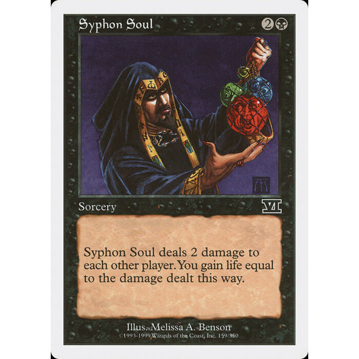 Magic: The Gathering Syphon Soul (159) Heavily Played