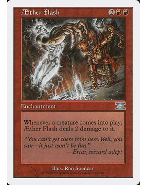 Magic: The Gathering Aether Flash (163) Moderately Played