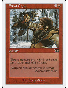Magic: The Gathering Fit of Rage (178) Heavily Played