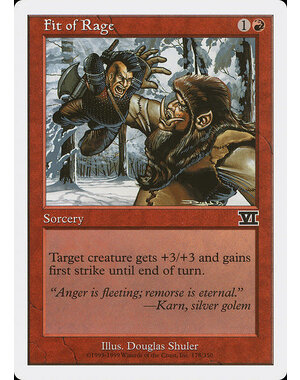 Magic: The Gathering Fit of Rage (178) Heavily Played