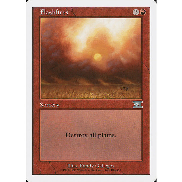 Magic: The Gathering Flashfires (180) Moderately Played