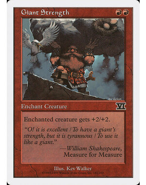 Magic: The Gathering Giant Strength (181) Moderately Played