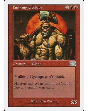 Magic: The Gathering Hulking Cyclops (189) Damaged