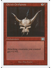 Magic: The Gathering Orcish Oriflamme (197) Moderately Played