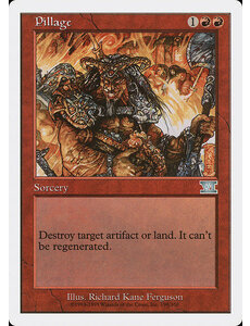 Magic: The Gathering Pillage (198) Moderately Played