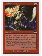 Magic: The Gathering Pyrotechnics (199) Moderately Played