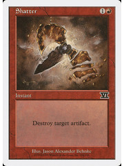 Magic: The Gathering Shatter (204) Moderately Played