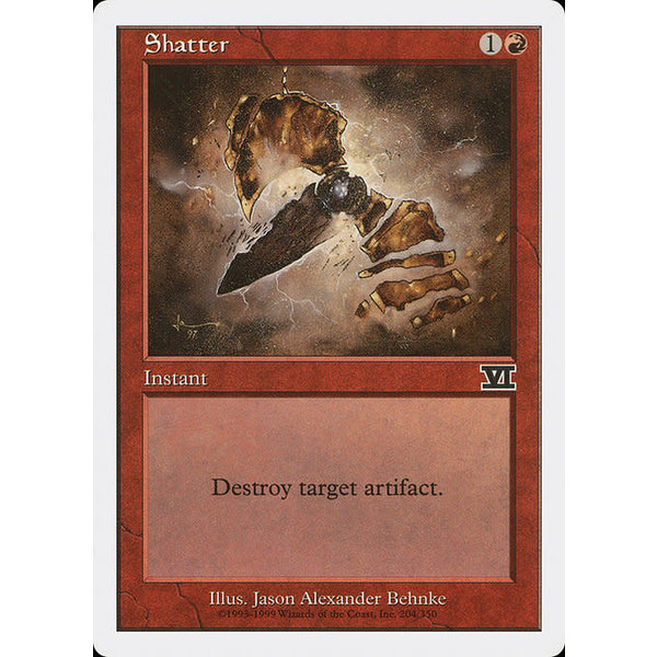 Magic: The Gathering Shatter (204) Moderately Played