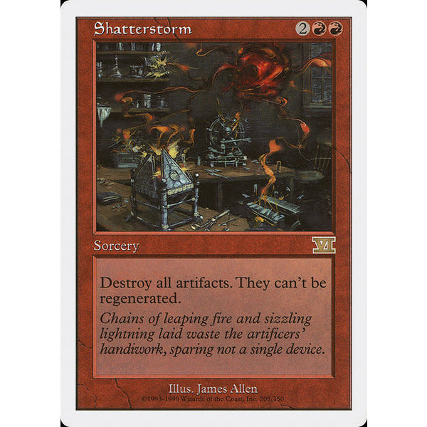 Magic: The Gathering Shatterstorm (205) Moderately Played