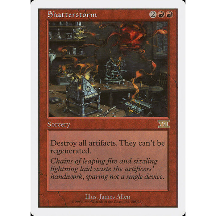 Magic: The Gathering Shatterstorm (205) Moderately Played