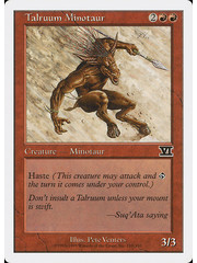 Magic: The Gathering Talruum Minotaur (210) Heavily Played