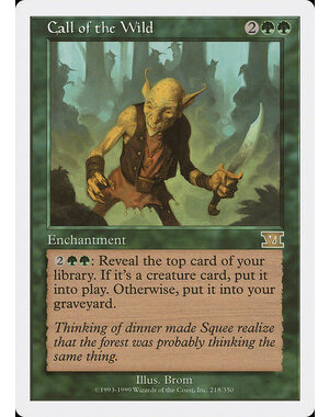 Magic: The Gathering Call of the Wild (218) Damaged