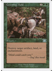 Magic: The Gathering Creeping Mold (220) Moderately Played