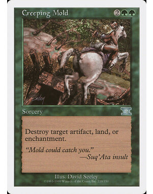 Magic: The Gathering Creeping Mold (220) Moderately Played
