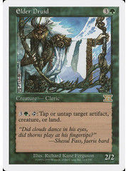 Magic: The Gathering Elder Druid (223) Heavily Played